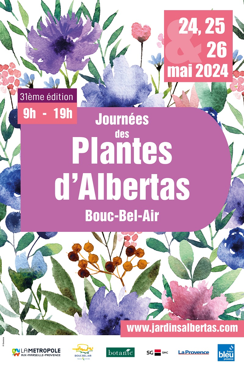 Journées des Plantes d'Albertas 2024 - actuprovence agenda