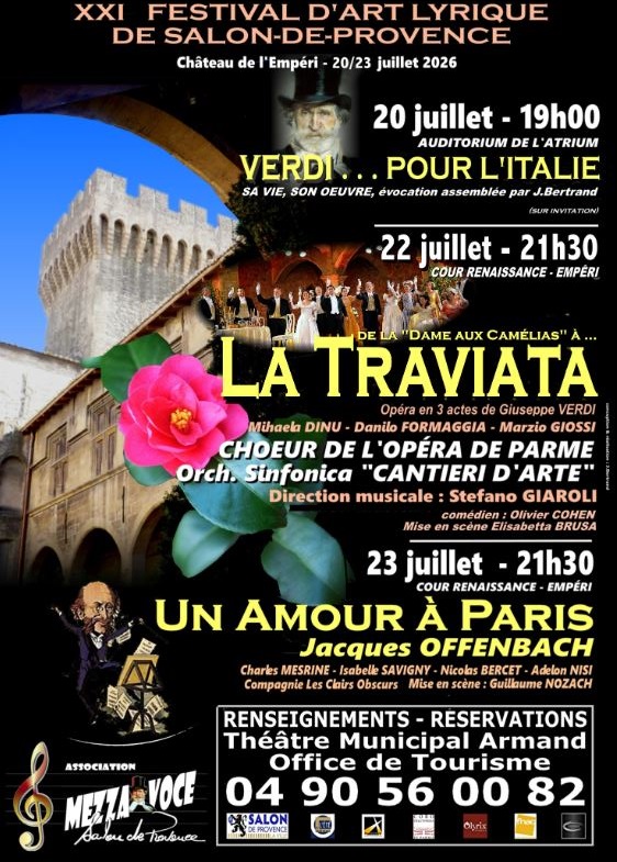 actuprovence agenda festivals été 2026 - Salon de Provence musique